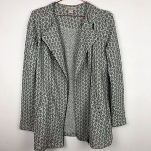 Lucky Brand Asymmetrical Zipper Knit Sweater XS